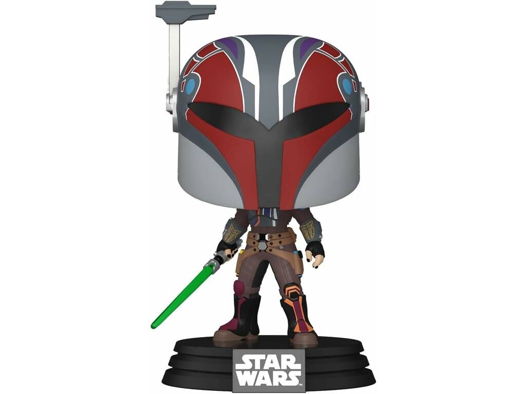Funko Pop Star Wars Ahsoka Figura Sabine Wren con testa oscillante