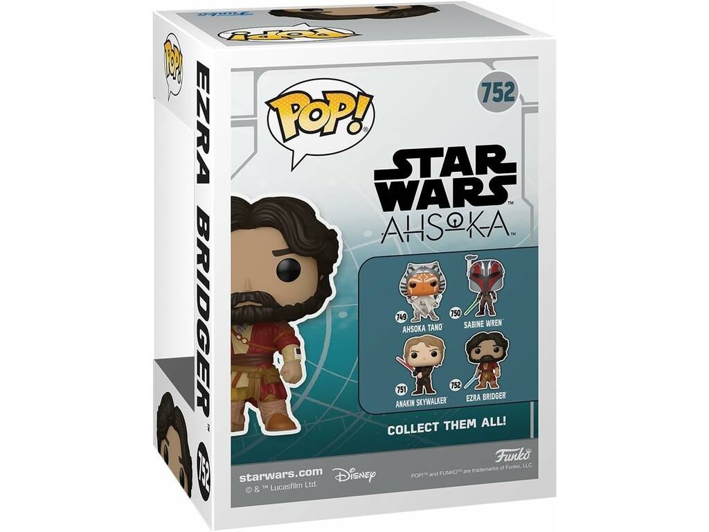 Figurine Funko Pop Star Wars Ahsoka Swivel Headed Ezra Bridger