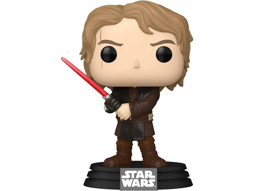 Funko Pop Star Wars Ahsoka Figura Anakin Skywalker con testa oscillante