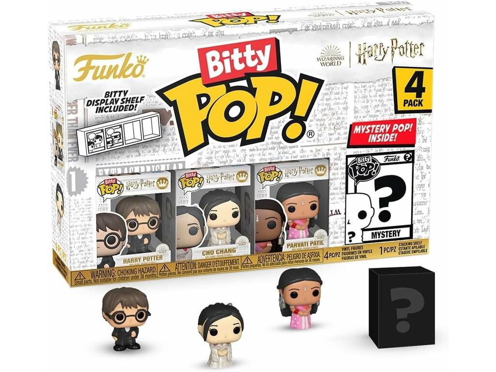 Funko Pop Bitty Harry Potter Pack 4 Mini Figure con Harry Potter