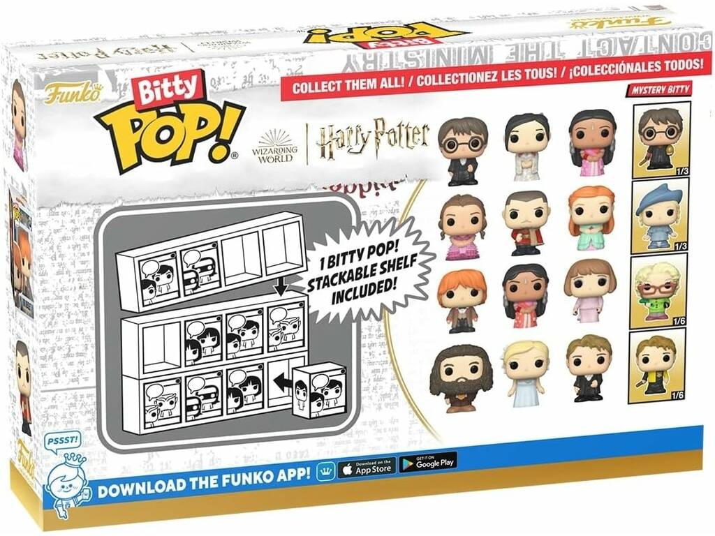 Funko Pop Bitty Harry Potter Pack 4 Mini Figure con Harry Potter