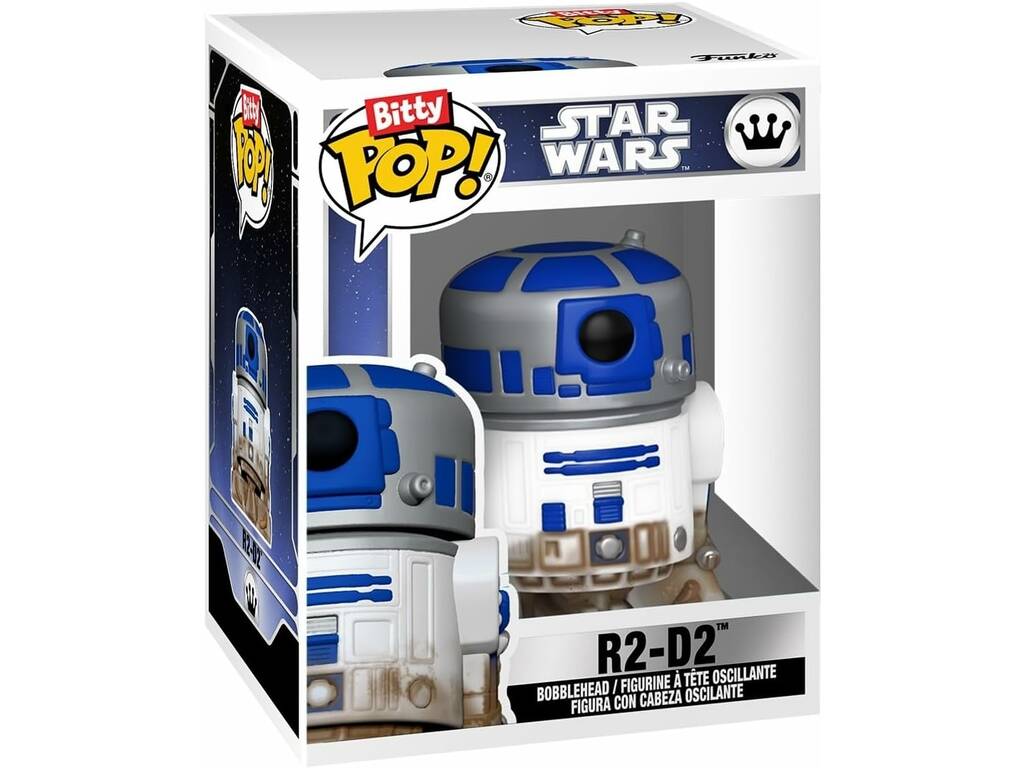 Funko Pop Bitty Star Wars Pack 4 Mini Figure con Luke Skywalker di Hoth