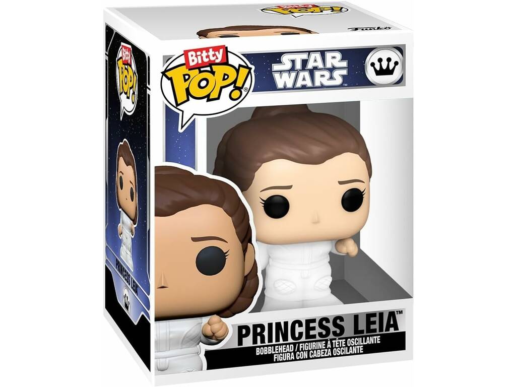 Funko Pop Bitty Star Wars Pack 4 Mini Figure con la Principessa Leia