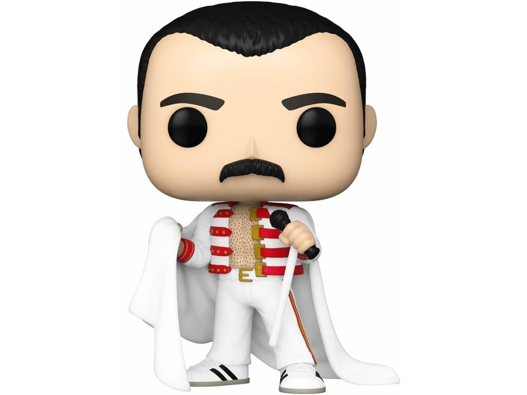 Funko Pop Rocks Queen Figura Freddie Mercury con Capa