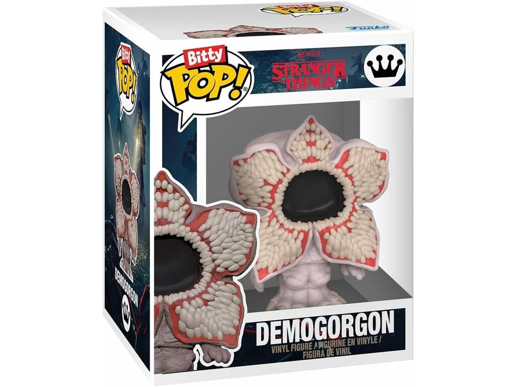 Funko Pop Bitty Stranger Things Pack 4 Mini Figuras com Demogorgon