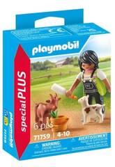 Playmobil Special Plus Frau mit Ziegen