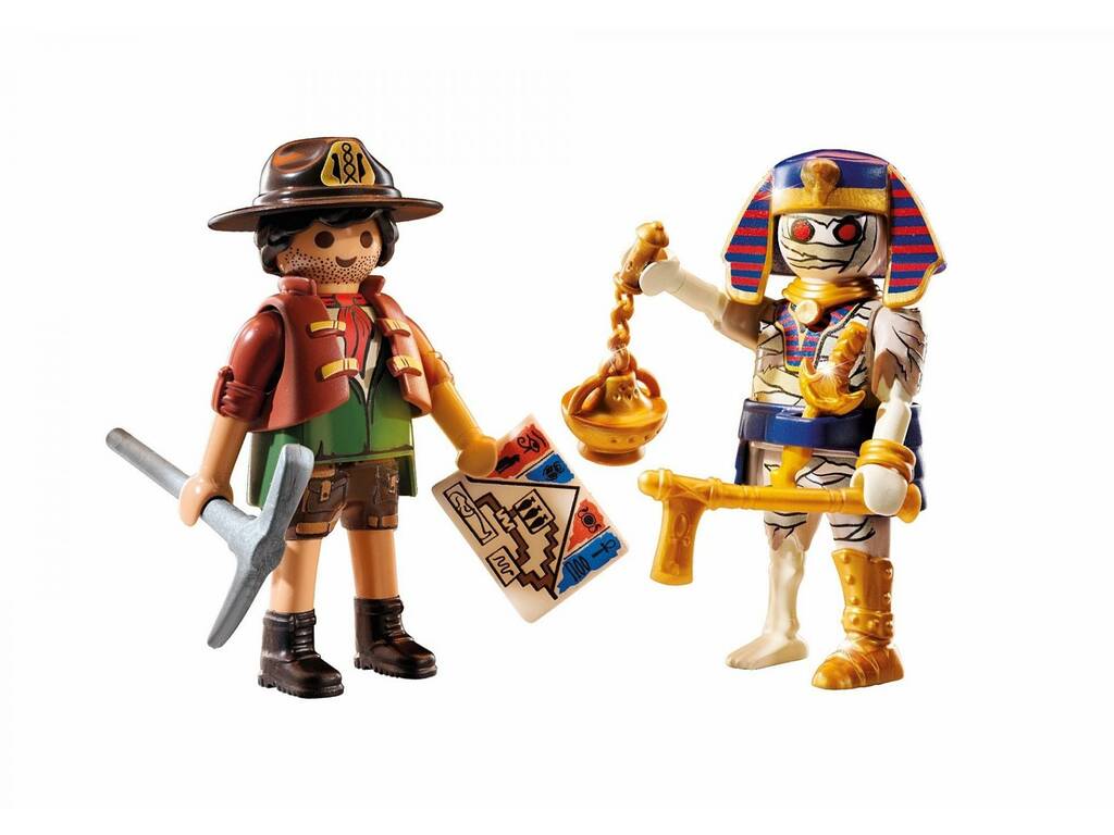 Playmobil Duopack Schatzsucher und Mumie
