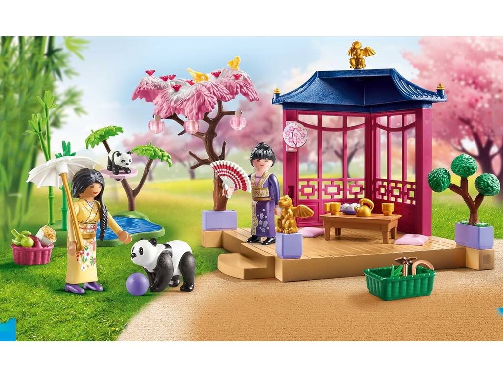 Playmobil Promo Pack: Asiatischer Garten mit Panda