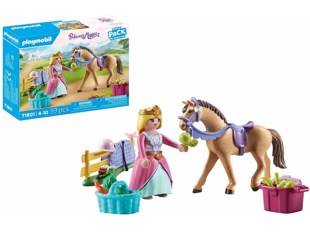 Playmobil Princesse Magic Starter Pack Princesse avec cheval