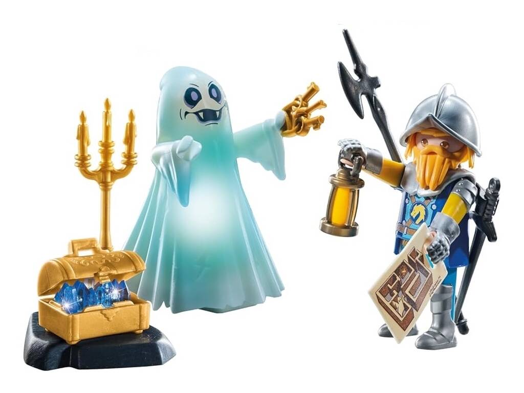 Playmobil Novelmore Starter Pack Fantôme et Chevalier Novelmore