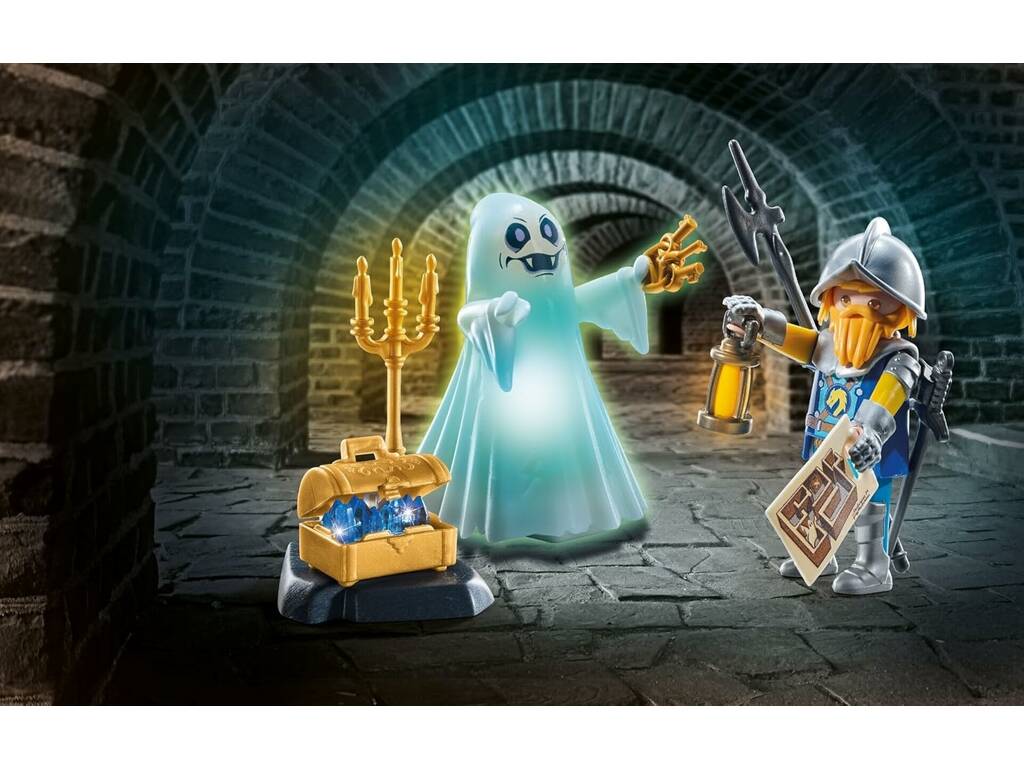 Playmobil Novelmore Starter Pack Fantôme et Chevalier Novelmore