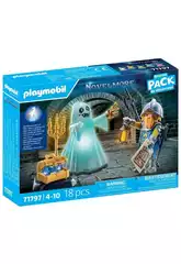 Playmobil Novelmore Starter Pack Fantôme et Chevalier Novelmore