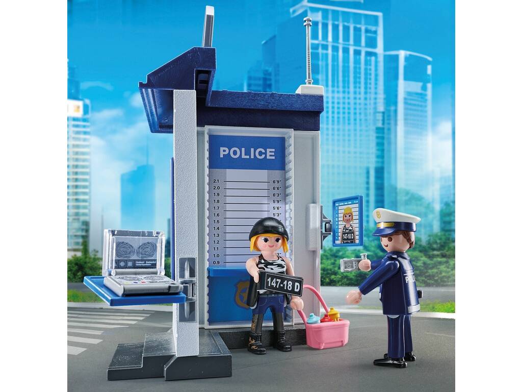 Playmobil Action Heroes Starter Pack Stazione di polizia