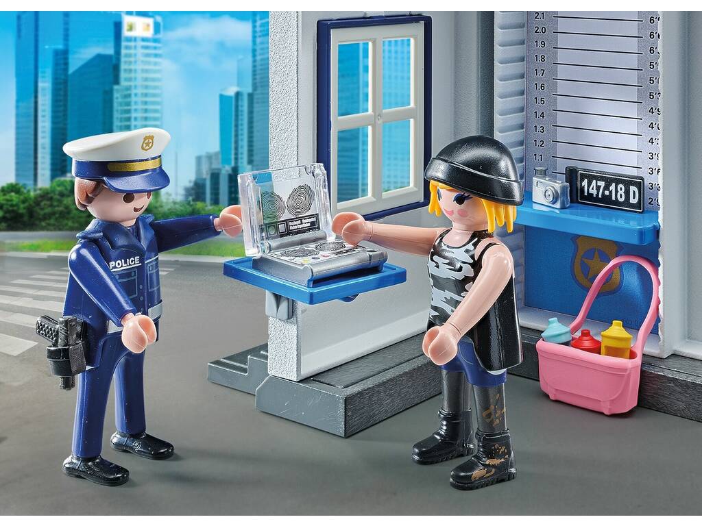 Playmobil Action Heroes Starter Pack Stazione di polizia