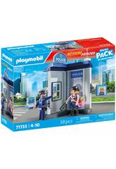Playmobil Action Heroes Starter Set Polizeistation