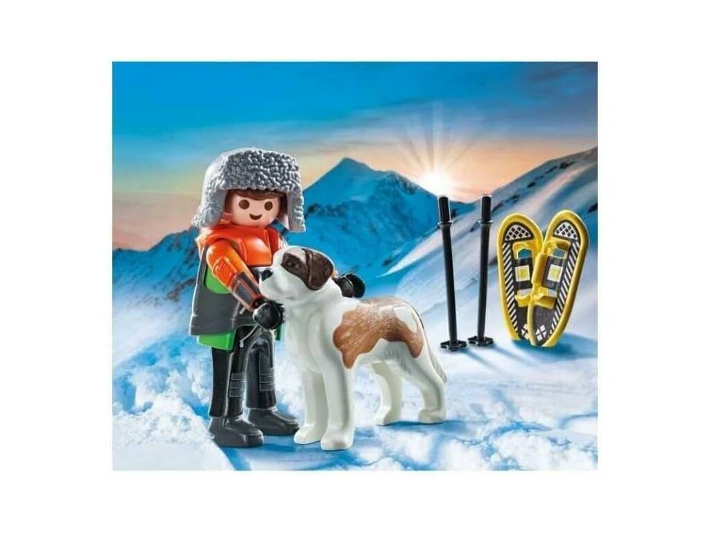 Playmobil My Life Wanderer mit Bernhardiner
