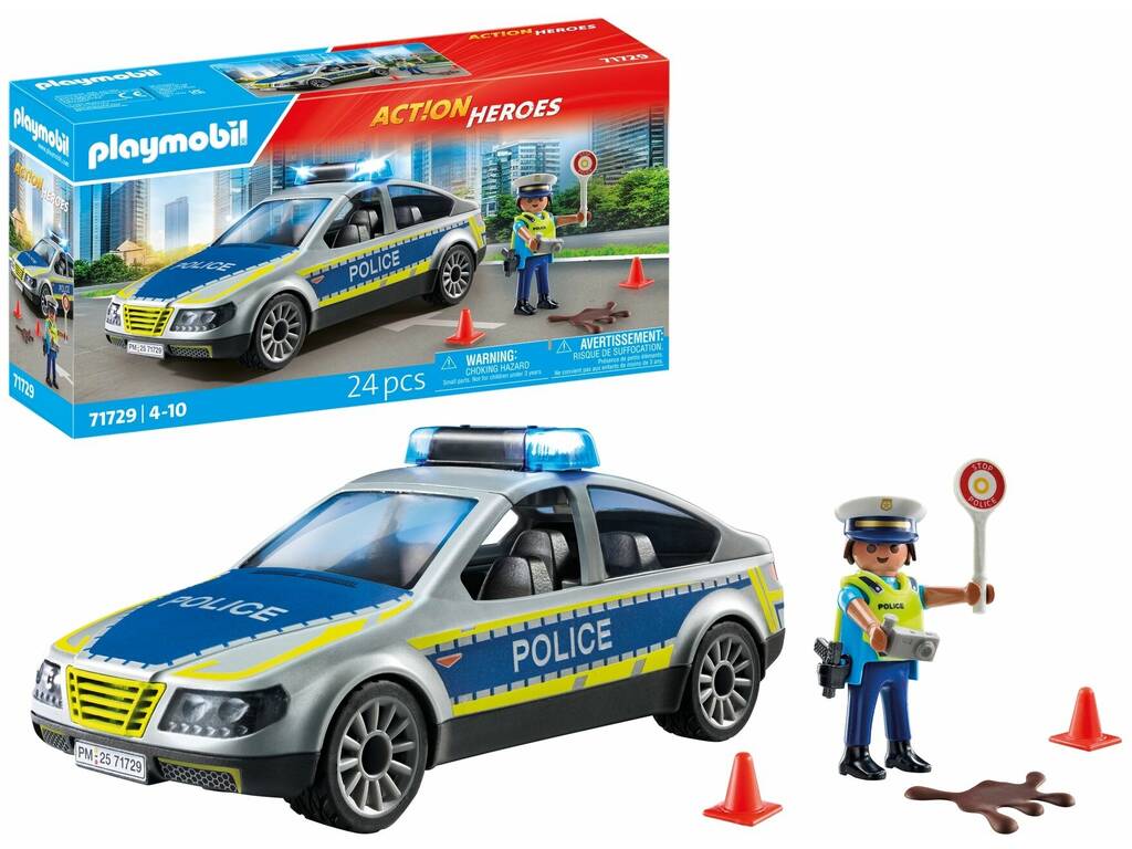 Playmobil Action Heroes Auto di pattuglia