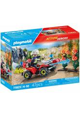 Playmobil Action Heroes Feuerwehr-Quad
