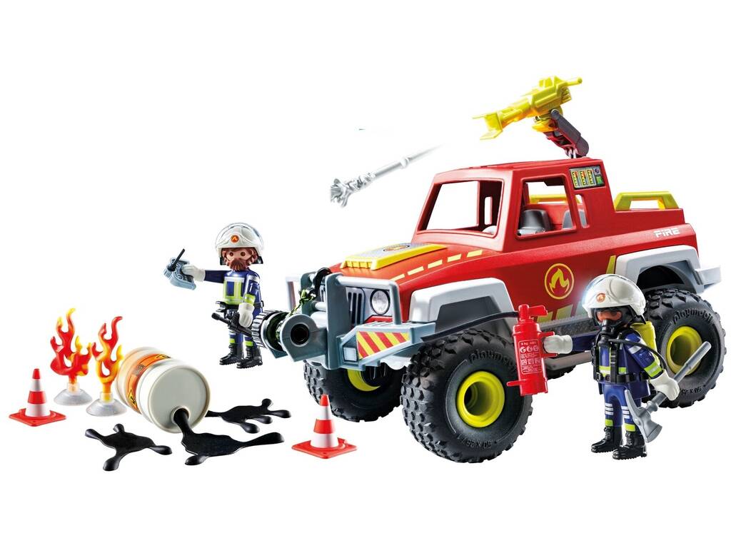 Playmobil Action Heroes Camion dei Pompieri