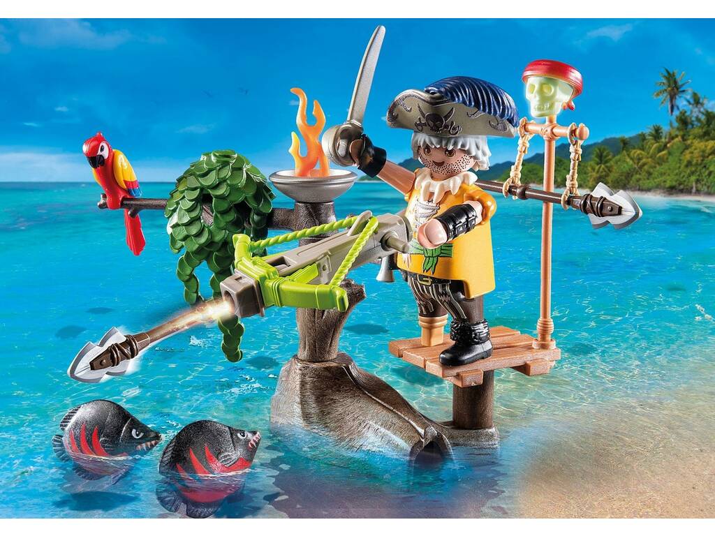 Playmobil Pirates Pirata com Besta