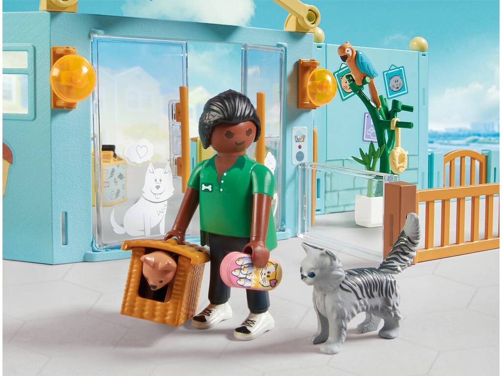 Playmobil Hôtel My Life pour animaux