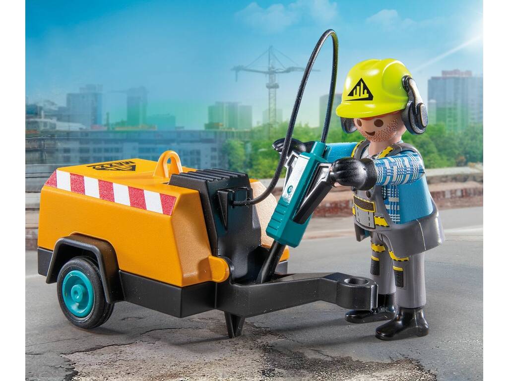 Playmobil Action Heroes Operaio