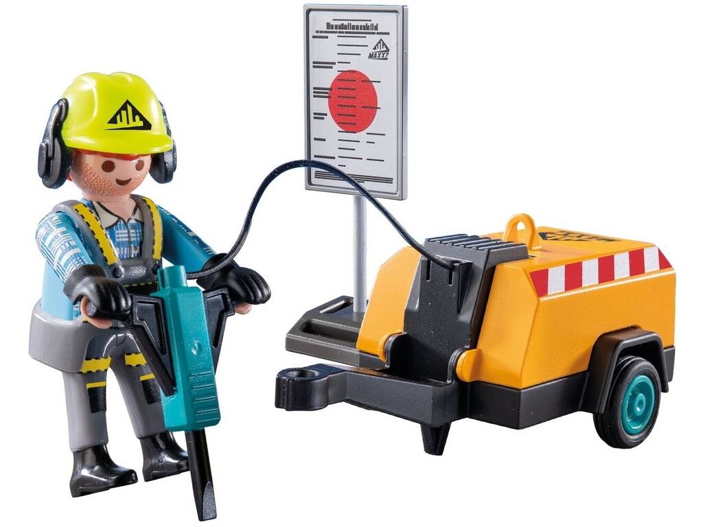 Playmobil Action Heroes Operaio