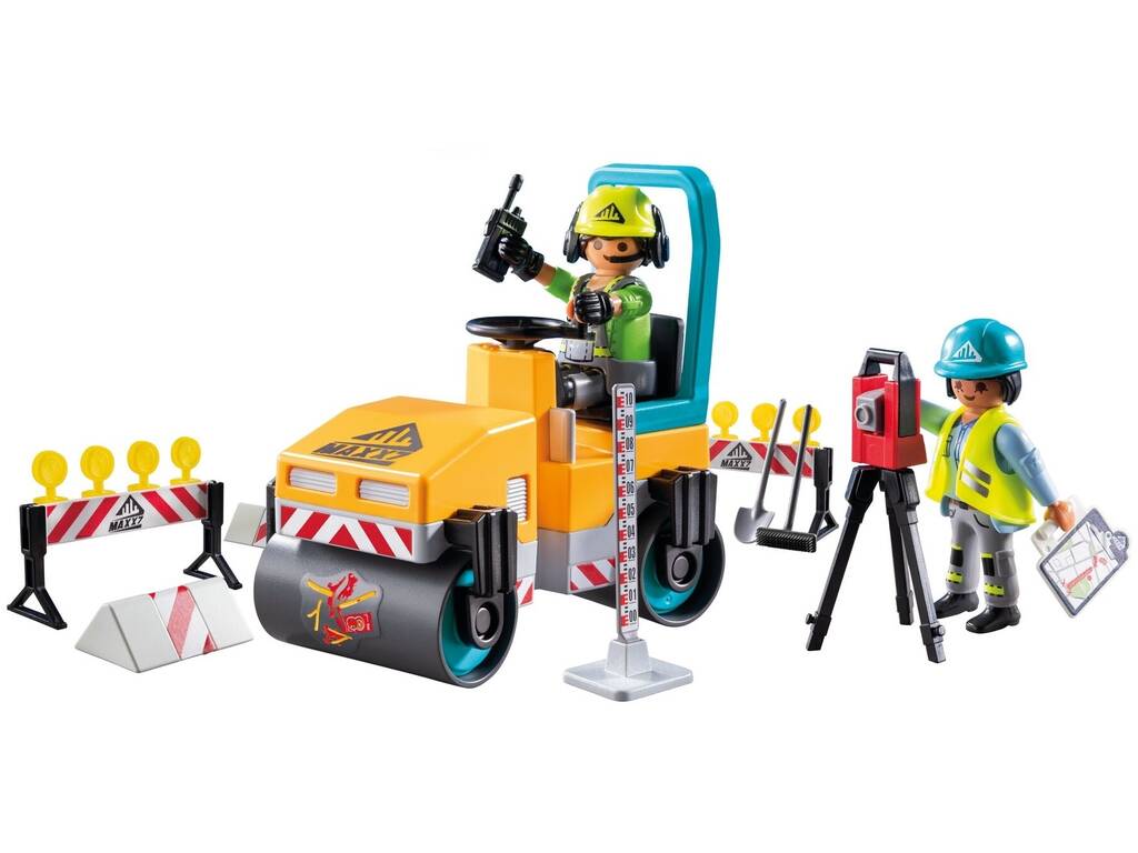 Playmobil Action Heroes Costruzione di Strade