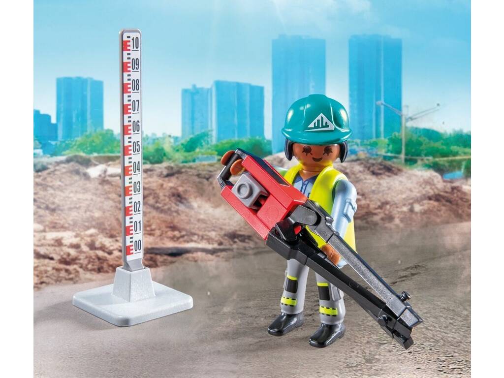 Playmobil Action Heroes Costruzione di Strade