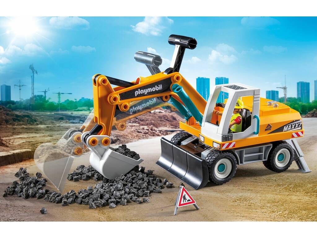 Playmobil Action Heroes Grande Excavatrice