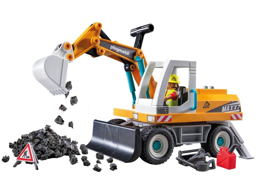 Playmobil Action Heroes Grande Excavatrice
