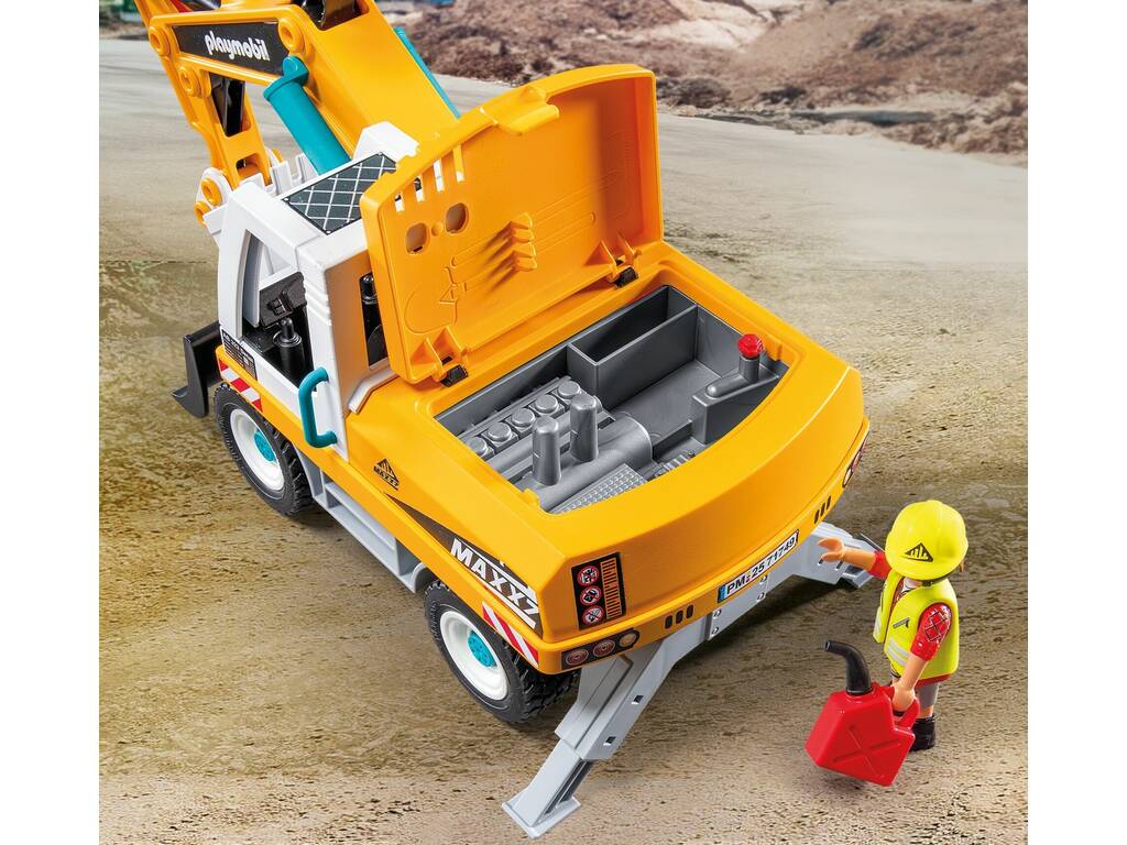 Playmobil Action Heroes Grande Excavatrice