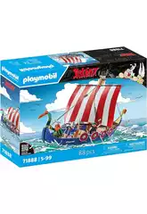 Playmobil Astérix bateau pirate