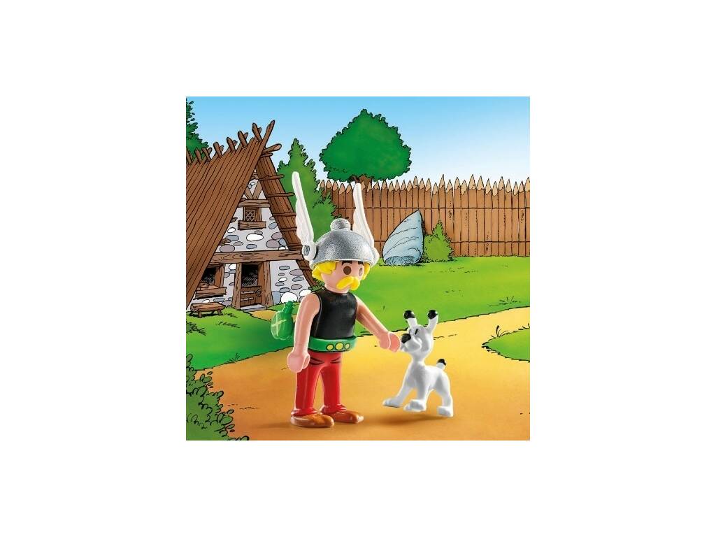 Playmobil Asterix Figura Asterix e Ideafix con accessori