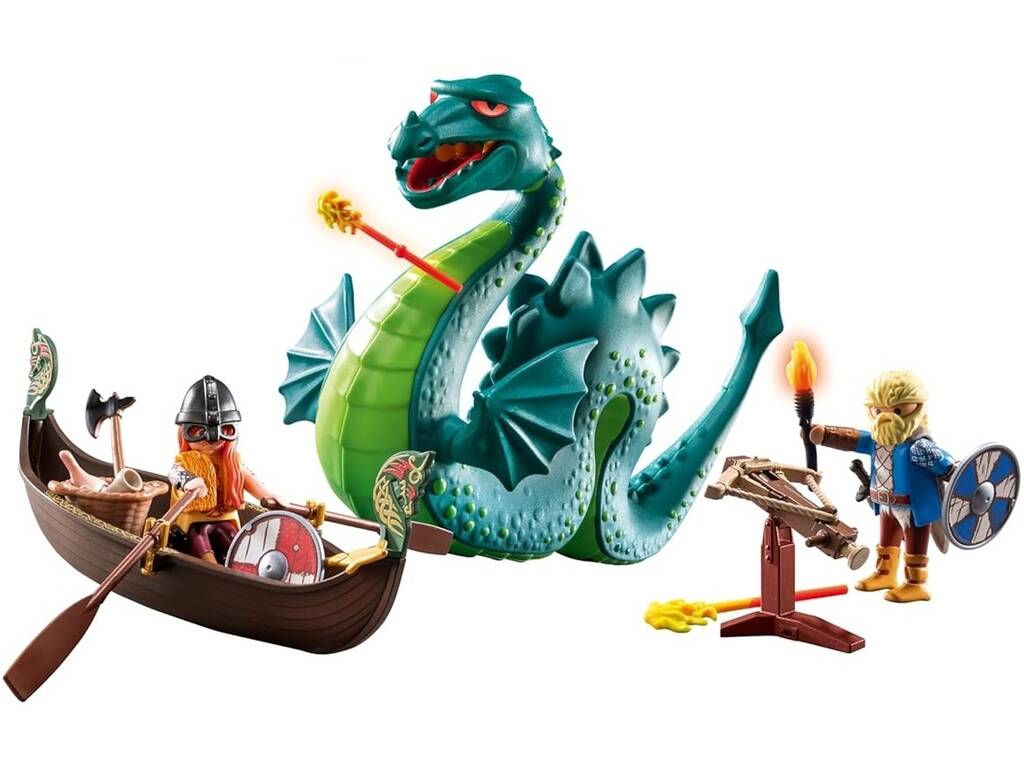 Playmobil Promo Pack Vichinghi con Mostro Marino