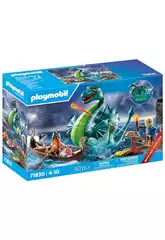 Playmobil Promo Packs Vikings avec monstre marin