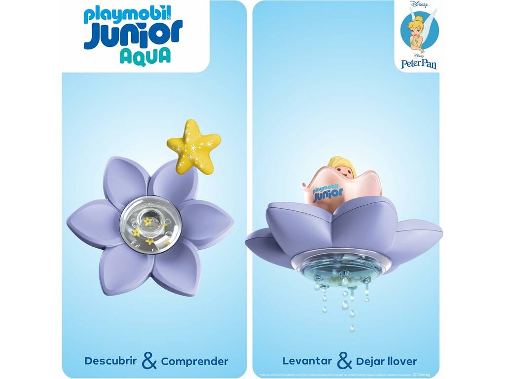 Playmobil Junior Disney Campanillas Schwimmende Blume