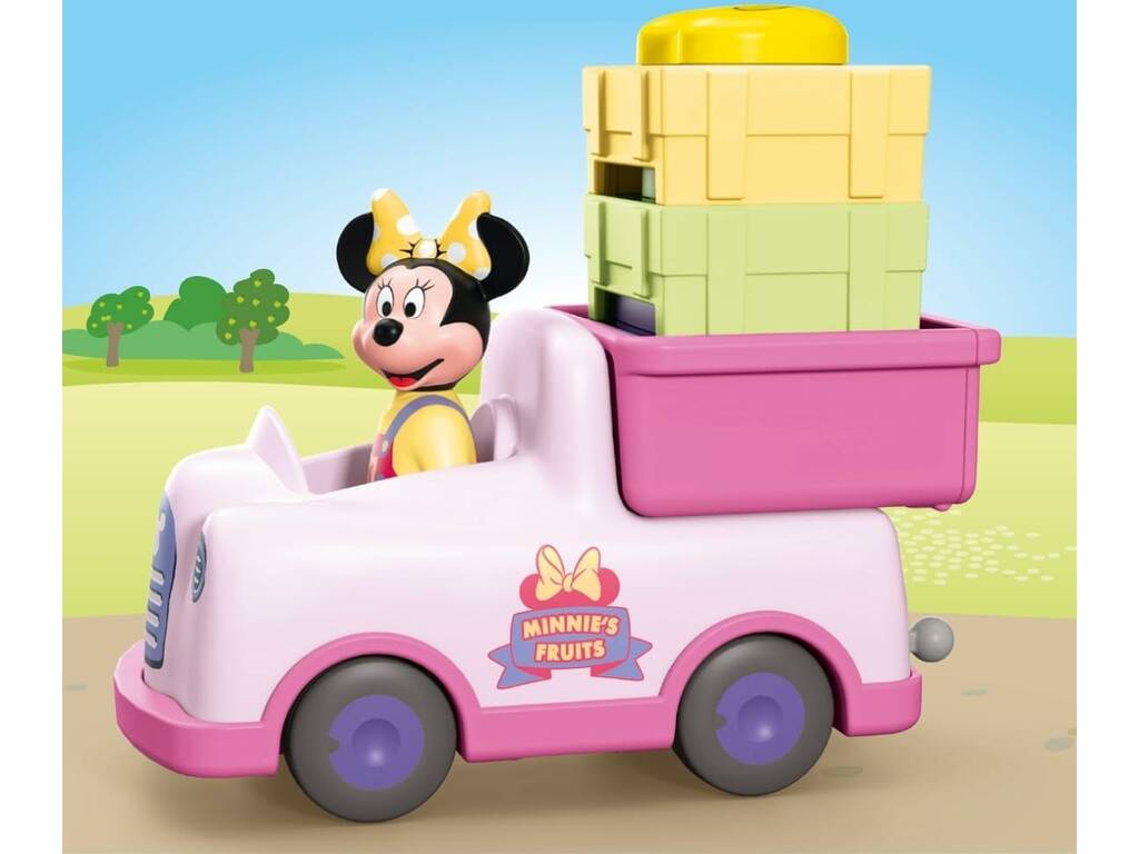 Playmobil Junior Disney Il camion della frutta di Minnie Mouse