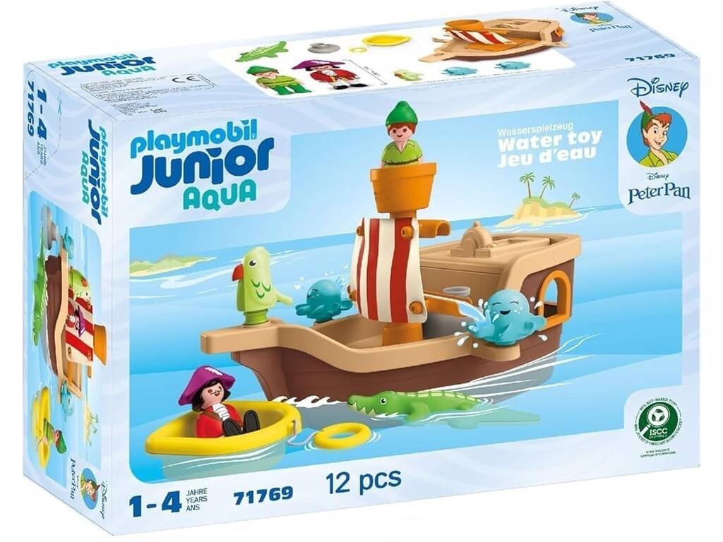 Playmobil Junior Disney Peters Pans Piratenschiff
