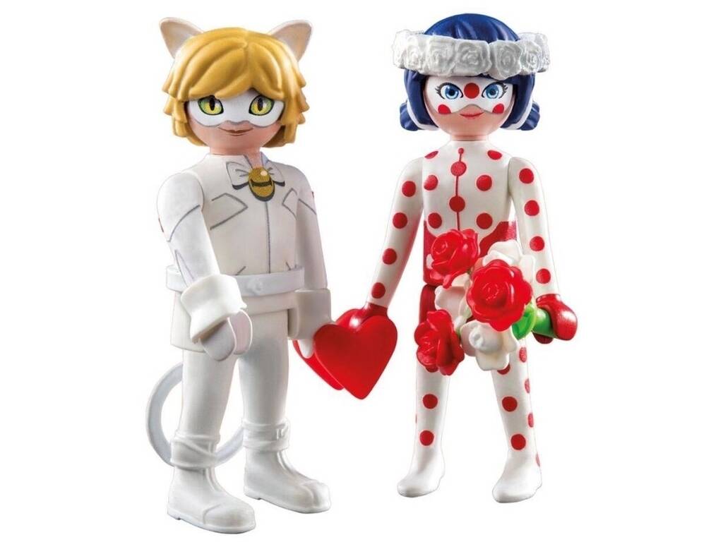 Playmobil Coccinelle miraculeuse et chat noir Rêve de mariage