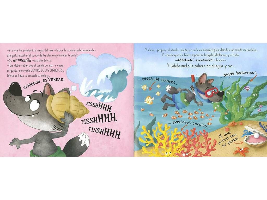 Livre Les aventures de Lobito va à la plage