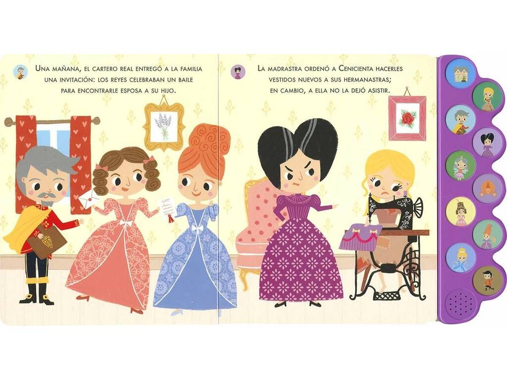 Libro Ascolta la fiaba di Cenerentola con i suoni