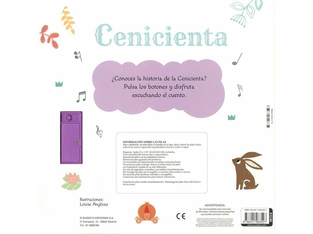 Libro Ascolta la fiaba di Cenerentola con i suoni