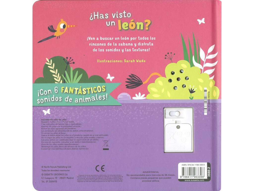 Libro Fantastici suoni Hai visto un leone?
