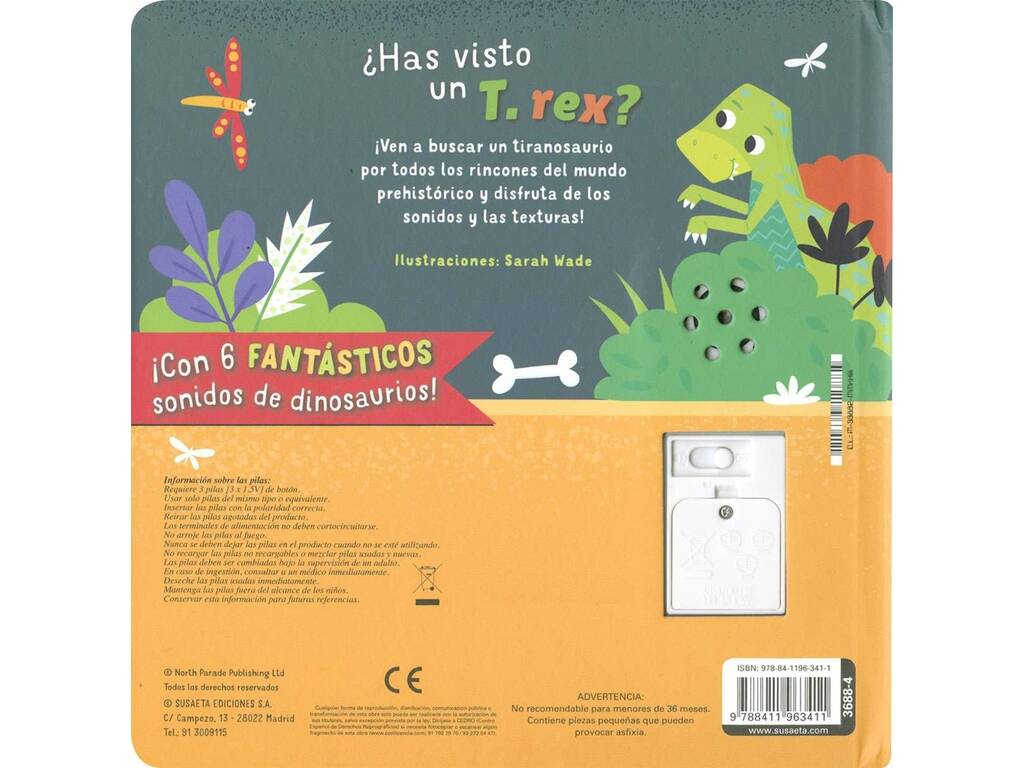 Libro Fantastici suoni Hai visto un T. Rex?
