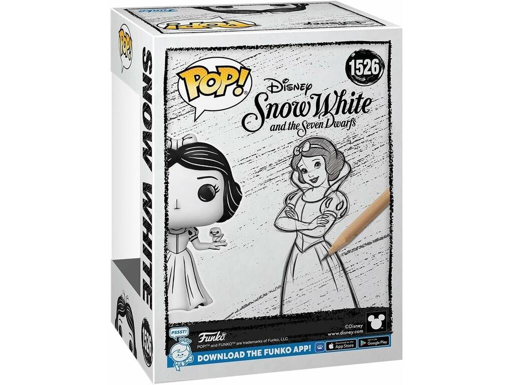 Funko Pop Disney Blanche-Neige Figure de Blanche-Neige esquissée