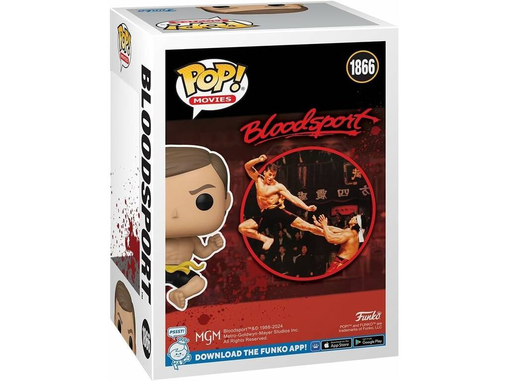 Funko Pop Movies Bloody Contact Figure Frank Dux