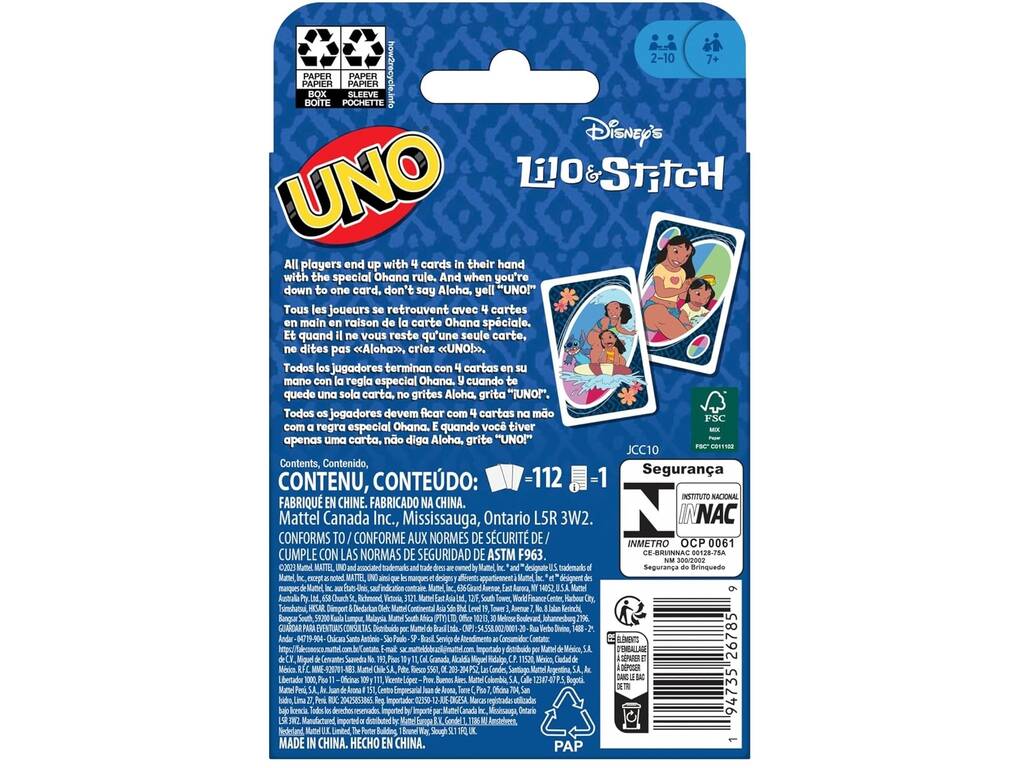 Uno Disney Lilo e Stitch