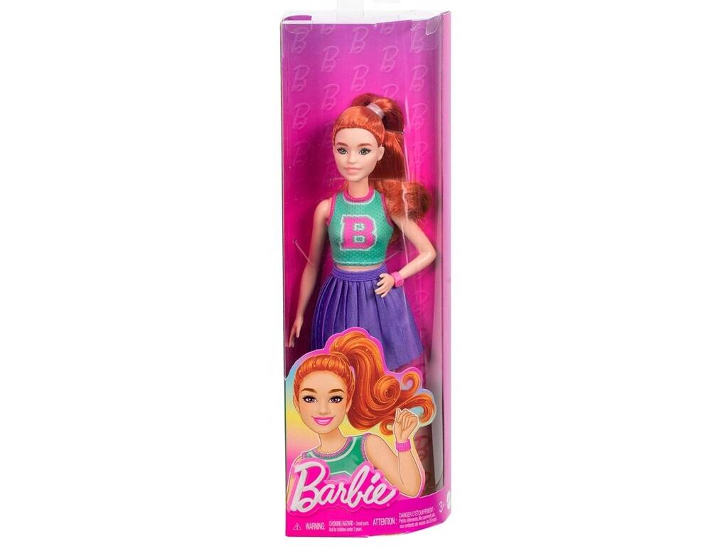 Poupée Barbie Fashionista avec look de pom-pom girl