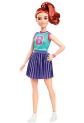 Poupée Barbie Fashionista avec look de pom-pom girl